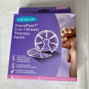 Lansinoh therapearl 3-in-1 breast therapy pack new open box never used